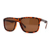 Polarized Gentlemens 90s Slick Sport Horn Rim Sunglasses