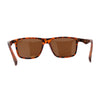 Polarized Gentlemens 90s Slick Sport Horn Rim Sunglasses