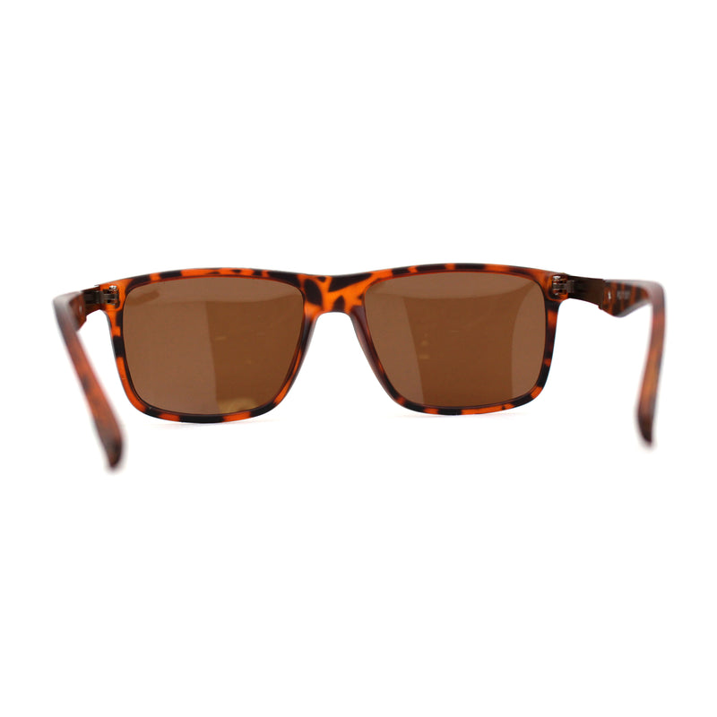 Polarized Gentlemens 90s Slick Sport Horn Rim Sunglasses