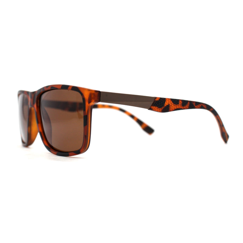 Polarized Gentlemens 90s Slick Sport Horn Rim Sunglasses