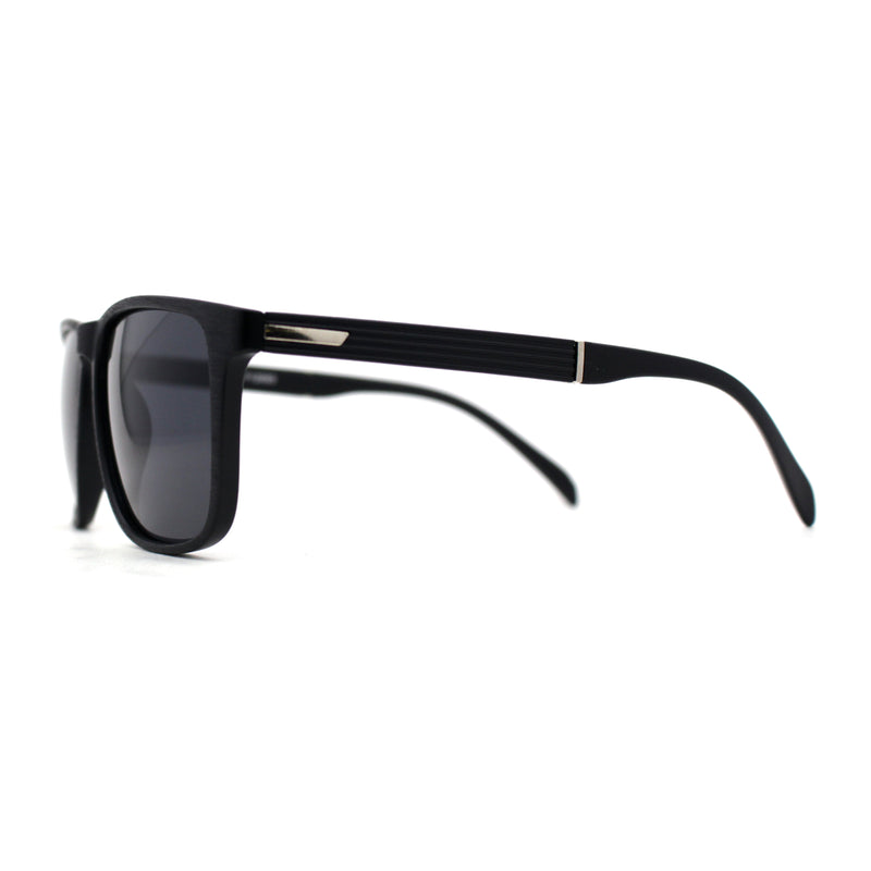 Polarized Gentlemens Classic Fashion Horn Rim Sunglasses