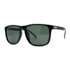 Polarized Gentlemens Classic Fashion Horn Rim Sunglasses