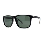 Polarized Gentlemens Classic Fashion Horn Rim Sunglasses