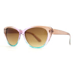 Girls Tie Dye Hippie Color Classic Cat Eye Sunglasses