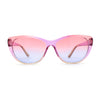 Girls Tie Dye Hippie Color Classic Cat Eye Sunglasses