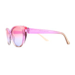 Girls Tie Dye Hippie Color Classic Cat Eye Sunglasses