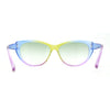 Girls Tie Dye Hippie Color Classic Cat Eye Sunglasses