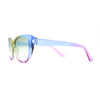 Girls Tie Dye Hippie Color Classic Cat Eye Sunglasses