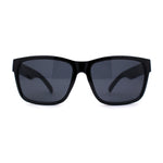 Locs All Black Gangster Sport Horn Rim Cholo Sunglasses