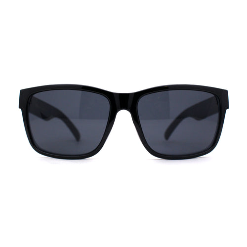 Locs All Black Gangster Sport Horn Rim Cholo Sunglasses