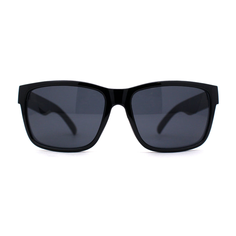 Locs All Black Gangster Sport Horn Rim Cholo Sunglasses
