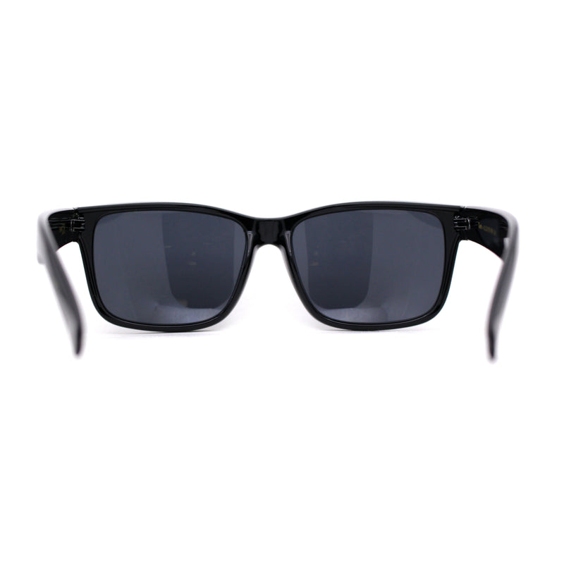 Locs All Black Gangster Sport Horn Rim Cholo Sunglasses