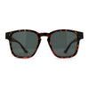 Gentlemans Fashion Rectangle Keyhole Retro Horn Rim Sunglasses