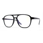 Classic Thin Plastic Iconic Racer Shape Blue Light Filter Computer Glasses