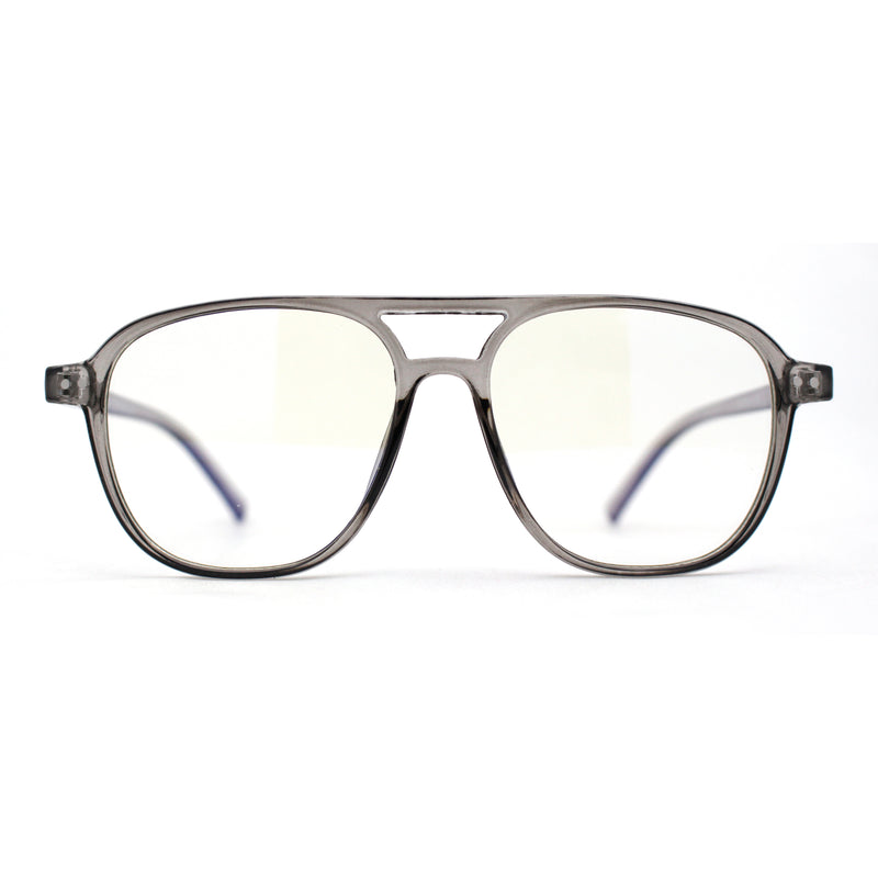 Classic Thin Plastic Iconic Racer Shape Blue Light Filter Computer Glasses