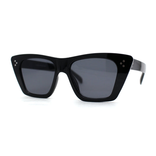 Womens Mod Minimal Cat Eye Design Fashion Sunglasses