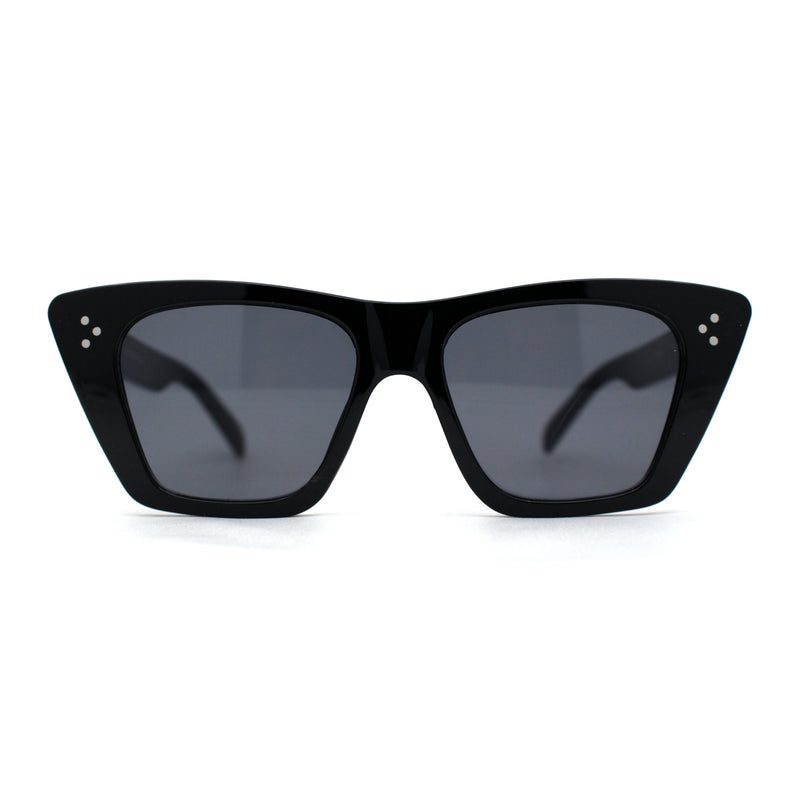 Womens Mod Minimal Cat Eye Design Fashion Sunglasses