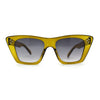Womens Mod Minimal Cat Eye Design Fashion Sunglasses