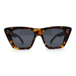 Womens Mod Minimal Cat Eye Design Fashion Sunglasses