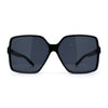 Womens 90s Minimal Simple Thin Plastic Butterfly Sunglasses