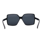 Womens 90s Minimal Simple Thin Plastic Butterfly Sunglasses