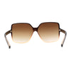 Womens 90s Minimal Simple Thin Plastic Butterfly Sunglasses