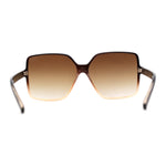 Womens 90s Minimal Simple Thin Plastic Butterfly Sunglasses
