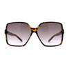 Womens 90s Minimal Simple Thin Plastic Butterfly Sunglasses