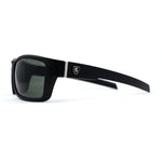 Mens Wrap Around Rectangle Biker Plastic Sunglasses