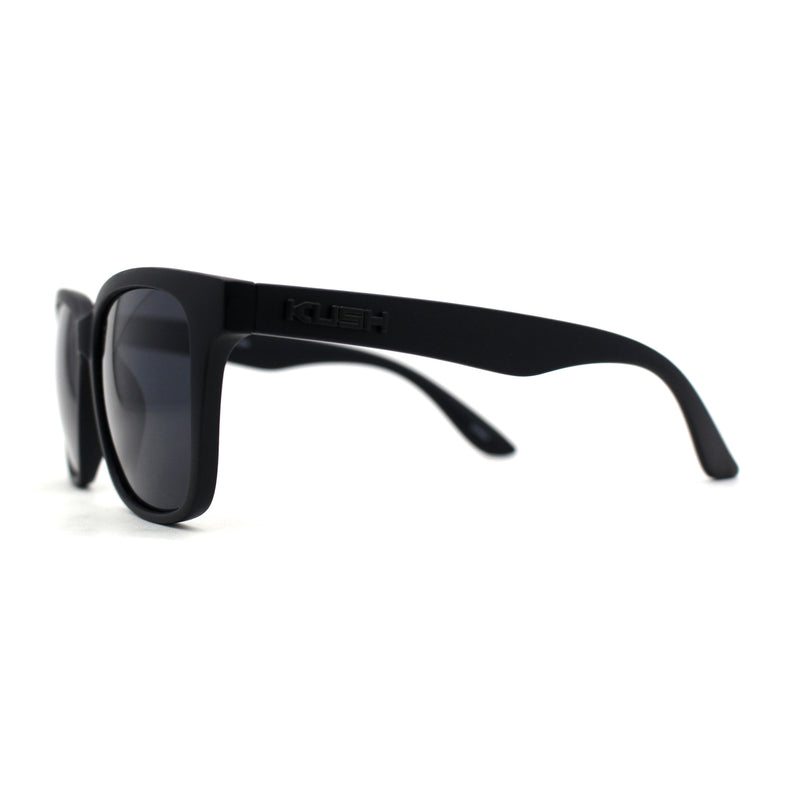 Kush Mens Classic Sport Horn Rim Gangster Shade Sunglasses