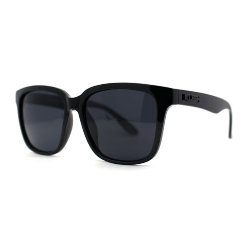 Kush Mens Classic Sport Horn Rim Gangster Shade Sunglasses