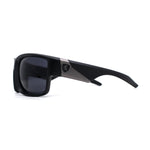 Mens Classic Thick Plastic Horn Sport Sunglasses