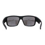 Mens Classic Thick Plastic Horn Sport Sunglasses