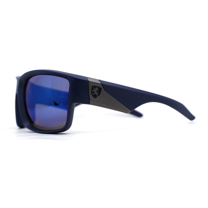 Mens Classic Thick Plastic Horn Sport Sunglasses