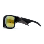 Mens Classic Thick Plastic Horn Sport Sunglasses