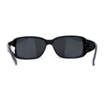 Polarized Womens Narrow Rectangle Designer Sunglasses