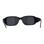 Polarized Womens Narrow Rectangle Designer Sunglasses