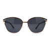 Polarized Womens Ribbon Frame Designer Fashion Style Sunglasses