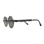 Steam Punk Round Circle Lens Metal Rim Retro Victorian Spring Arm Sunglasses