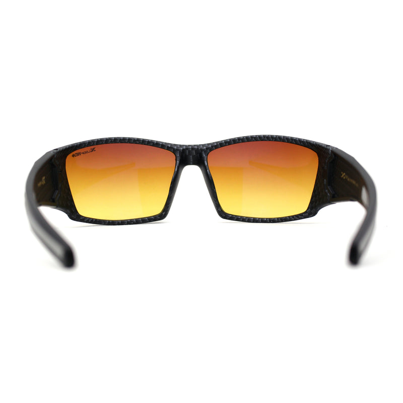 Xloop HD Lens Wrap Around Biker Style Sport Sunglasses