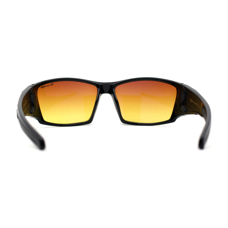 Xloop HD Lens Wrap Around Biker Style Sport Sunglasses