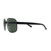 Air Force Luxury Classy Rectangular Officer Pilots Metal Sunglasses