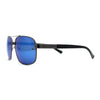 Air Force Luxury Classy Rectangular Officer Pilots Metal Sunglasses