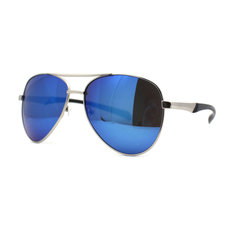 Air Force Luxury Iconic Tear Drop Shape Officer Pilots Metal Sunglasses