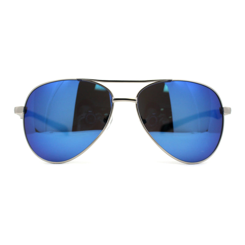Air Force Luxury Iconic Tear Drop Shape Officer Pilots Metal Sunglasses