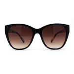 Timeless Classic Slick Oversize Cat Eye Mod Chic Plastic Sunglasses