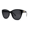 Timeless Classic Slick Oversize Cat Eye Mod Chic Plastic Sunglasses