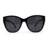 Timeless Classic Slick Oversize Cat Eye Mod Chic Plastic Sunglasses