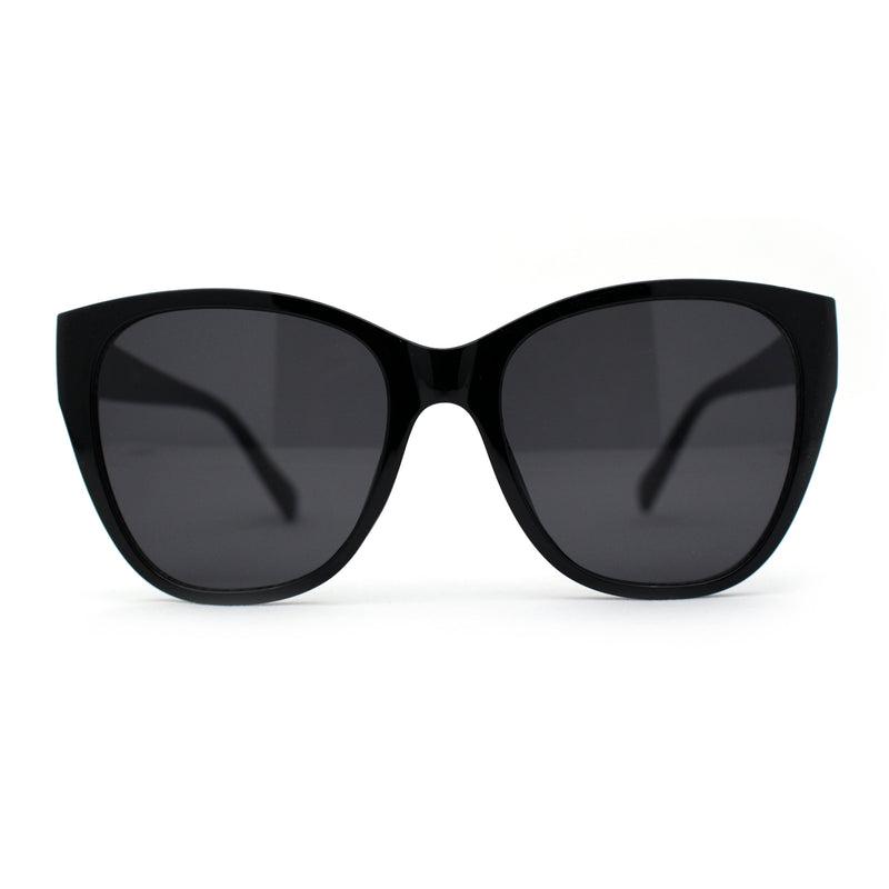 Timeless Classic Slick Oversize Cat Eye Mod Chic Plastic Sunglasses