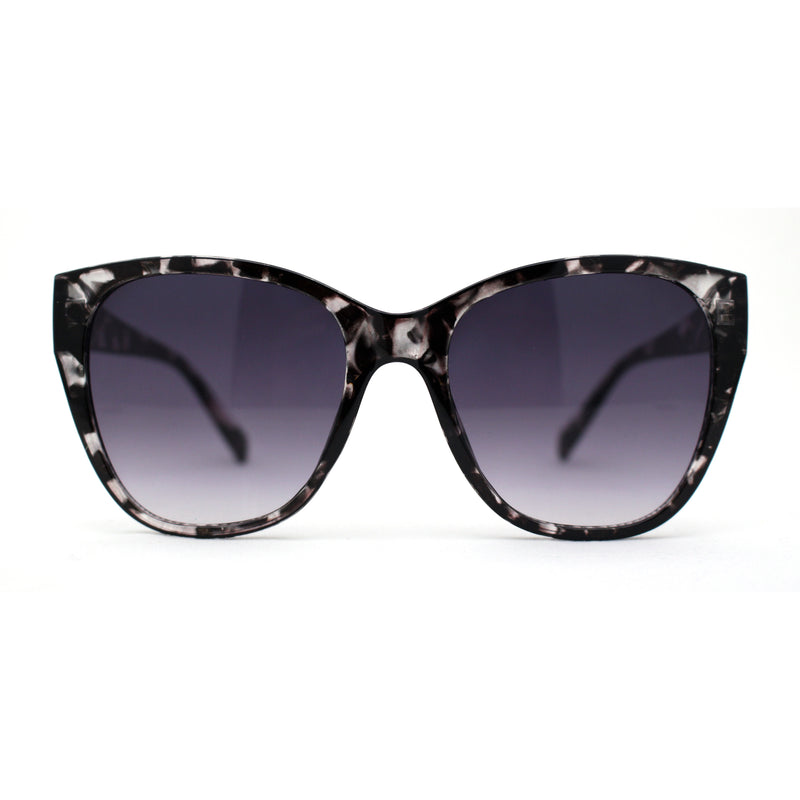 Timeless Classic Slick Oversize Cat Eye Mod Chic Plastic Sunglasses